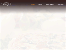 Tablet Screenshot of pizzeriagaweda.com